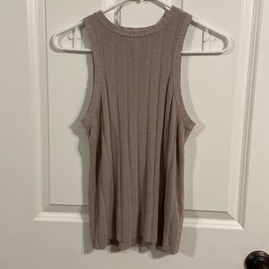 Tan Thick Sleeved Top